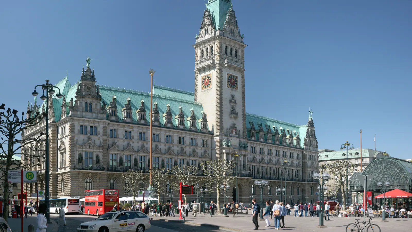 Rathaus in Hamburg