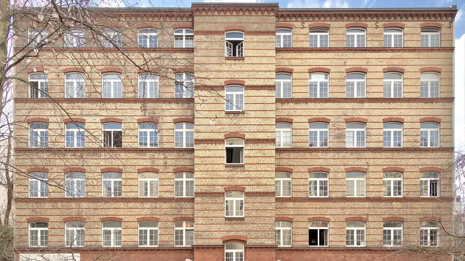 Hinterhof einer Berliner Mietskaserne